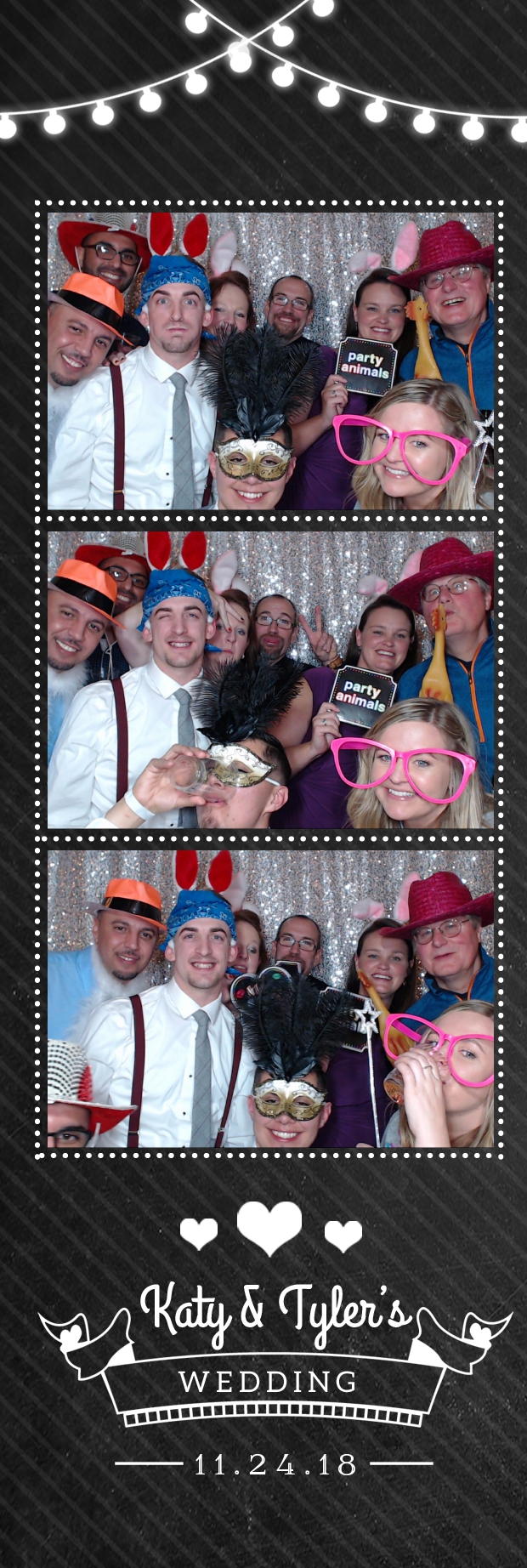 Katy and Tyler's wedding  | View more photos from the event at gallery.photoboothbillings.com/u/PhotoBoothBillings/Katy-and-Tylers-wedding